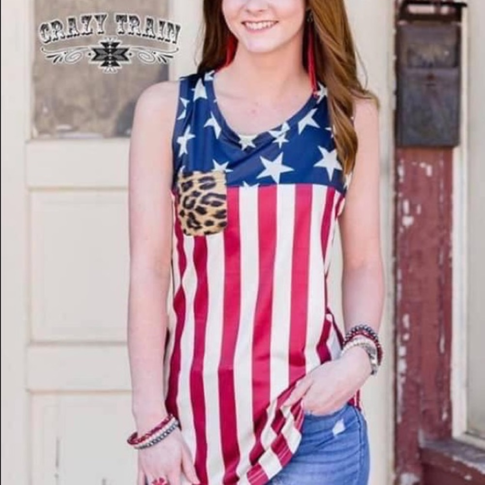 American Flag Tank
